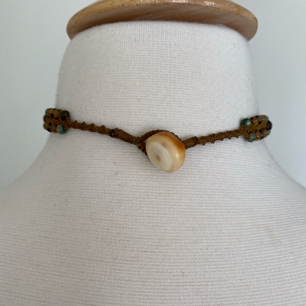 Handmade Choker Natural Stones - Picture 5 of 6